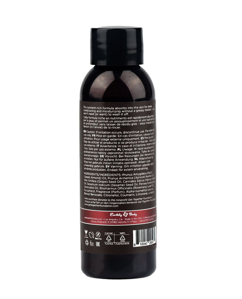 Earthly Body Massage & Body OIL Kashmir Musk